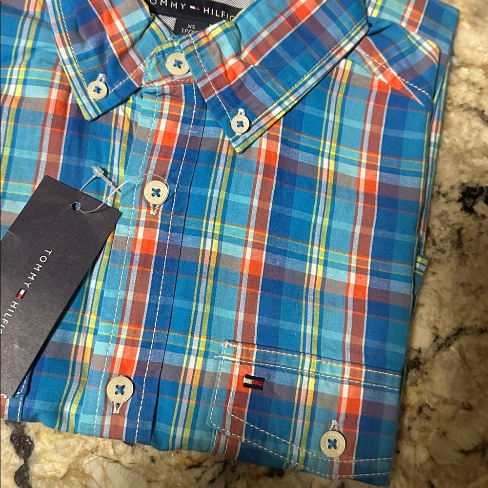 Tommy Hilfiger Men's Multicolor Plaid Shirt